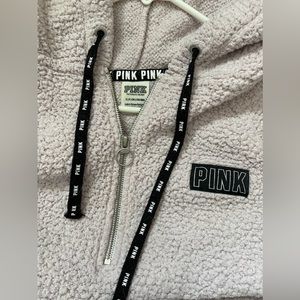 Victoria secret pink Sherpa hoodie